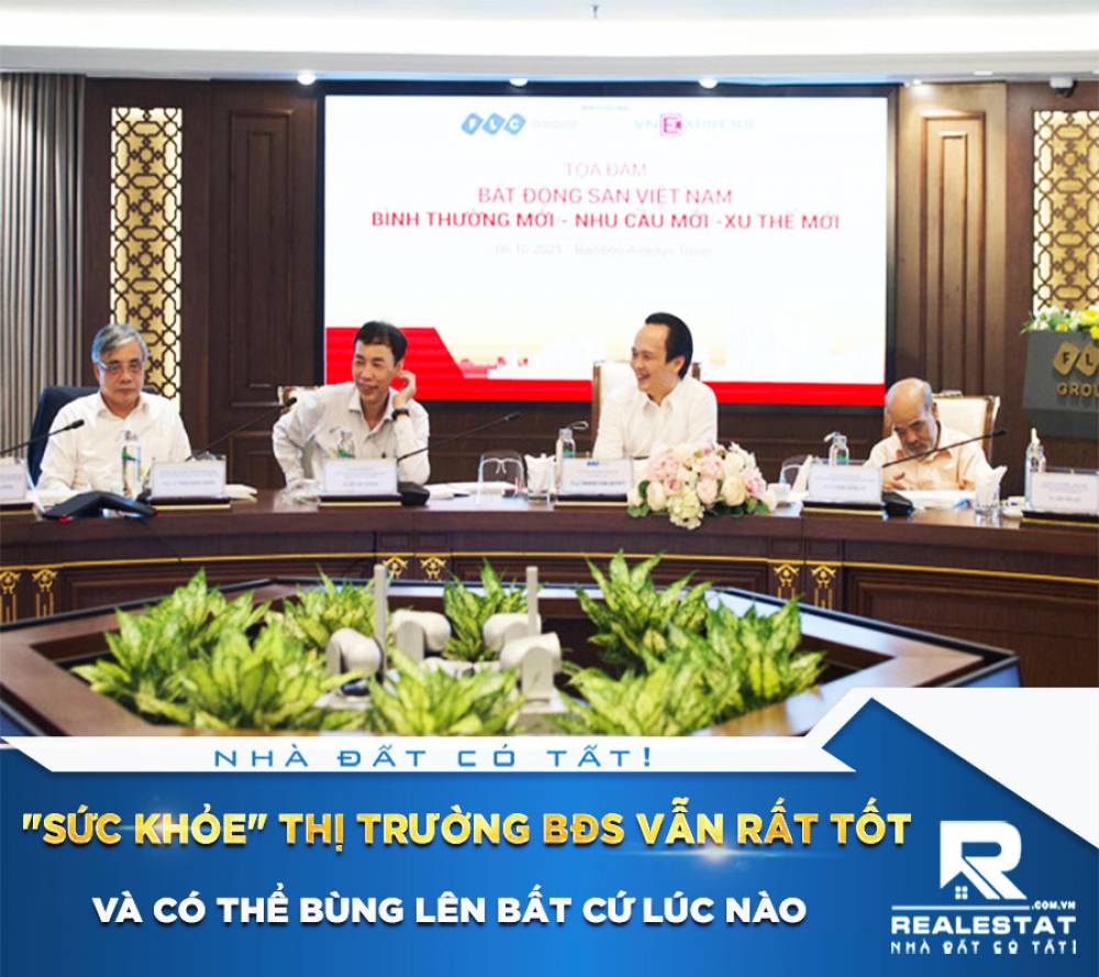 "Sức khỏe" thị trường BĐS vẫn rất tốt và có thể bùng lên bất cứ lúc nào