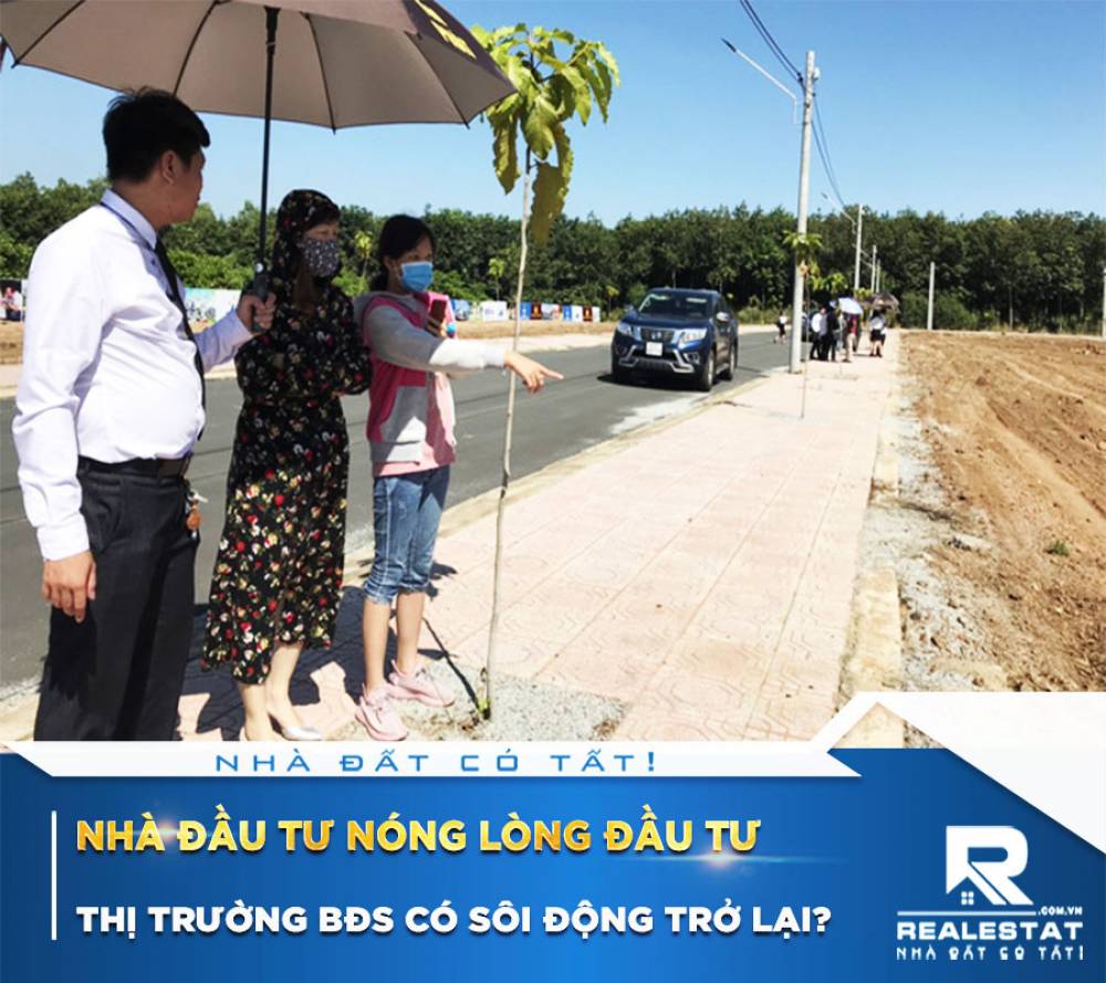 Nhà đầu tư nóng lòng đầu tư, thị trường BĐS có sôi động trở lại?