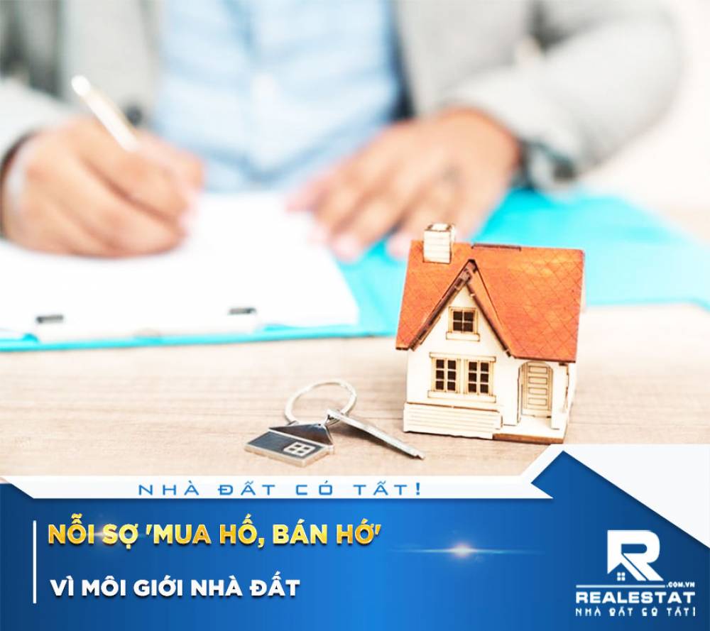 Nỗi sợ 'mua hố, bán hớ' vì môi giới nhà đất