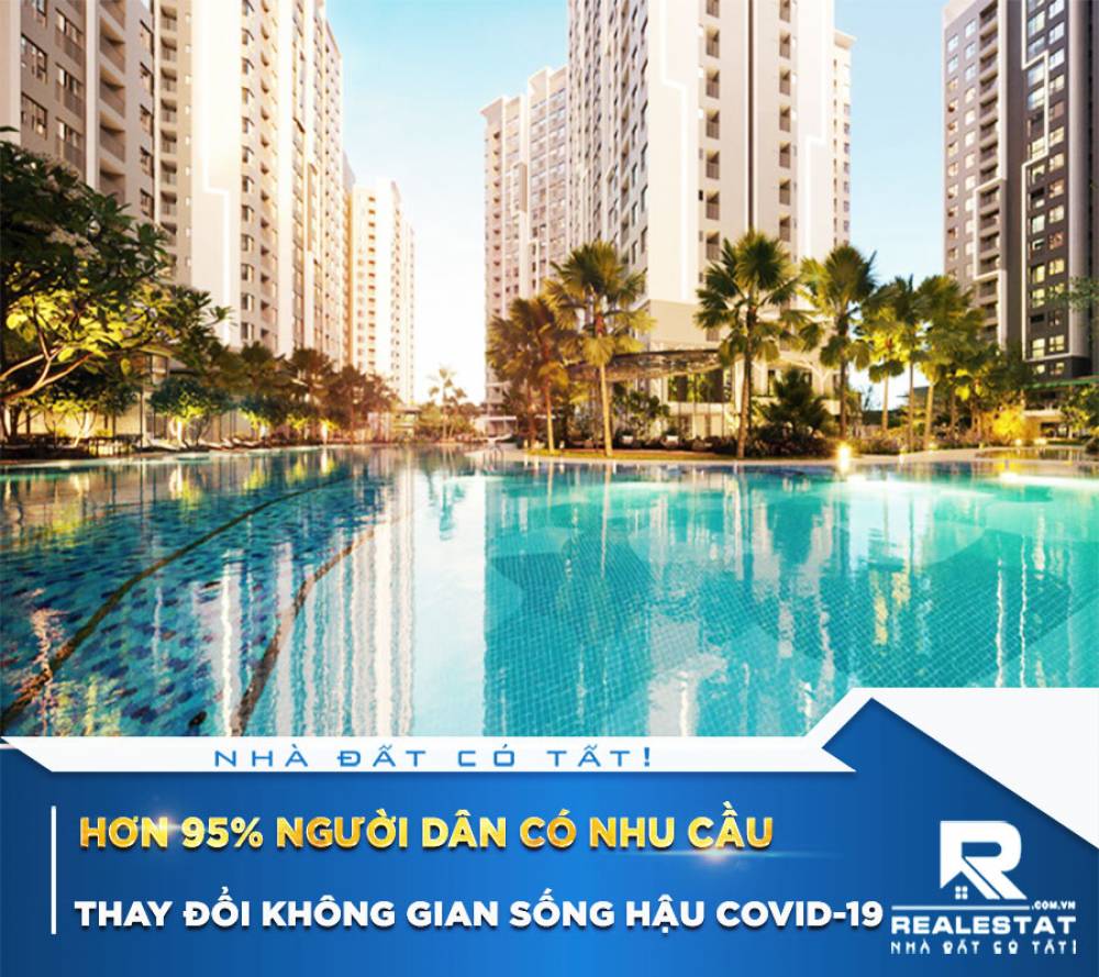 Hơn 95% người dân có nhu cầu thay đổi không gian sống hậu Covid-19