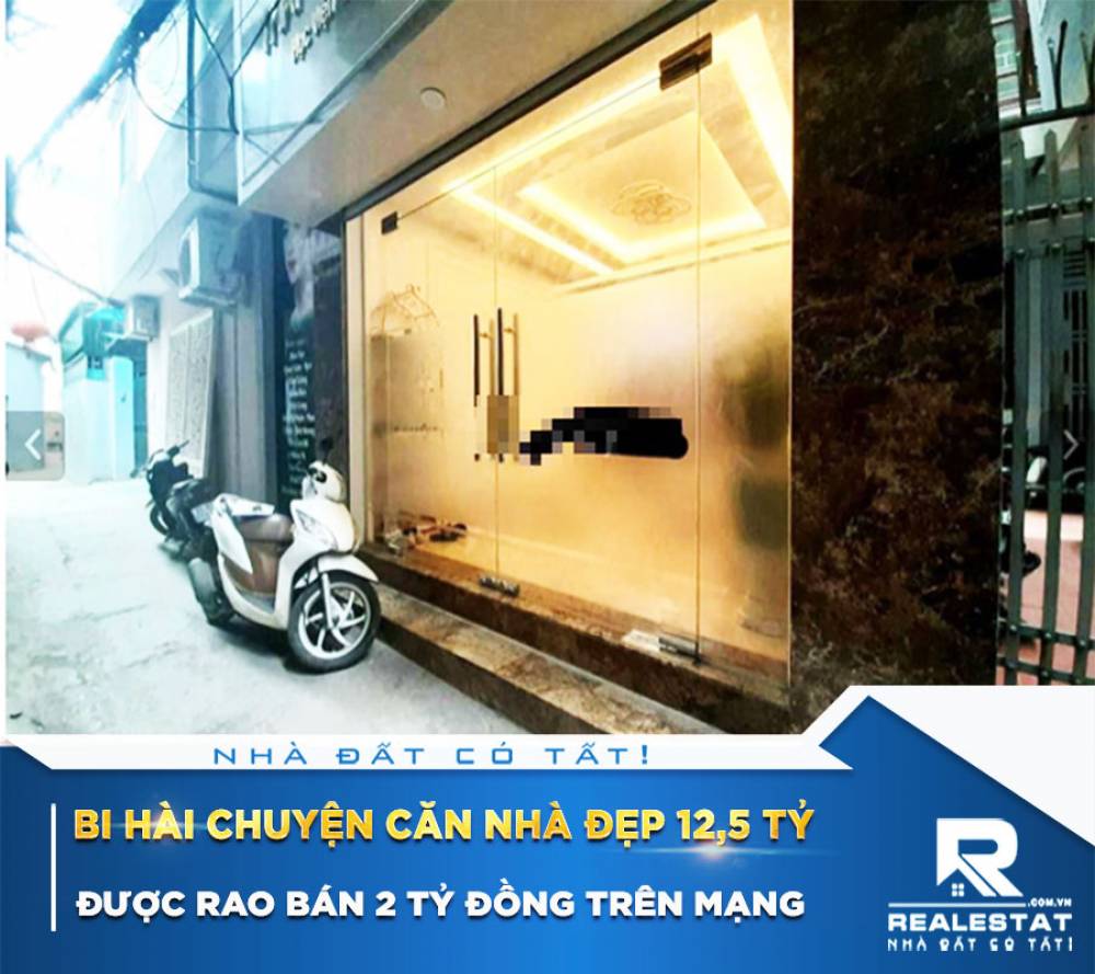 Bi hài chuyện căn nhà đẹp 12,5 tỷ được rao bán 2 tỷ đồng trên mạng