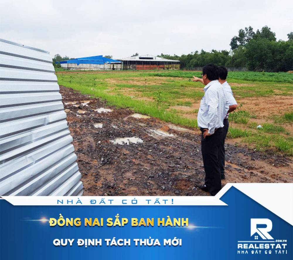 Đồng Nai sắp ban hành quy định tách thửa mới