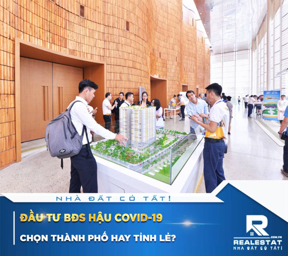 Đầu tư BĐS hậu Covid-19: Chọn thành phố hay tỉnh lẻ?