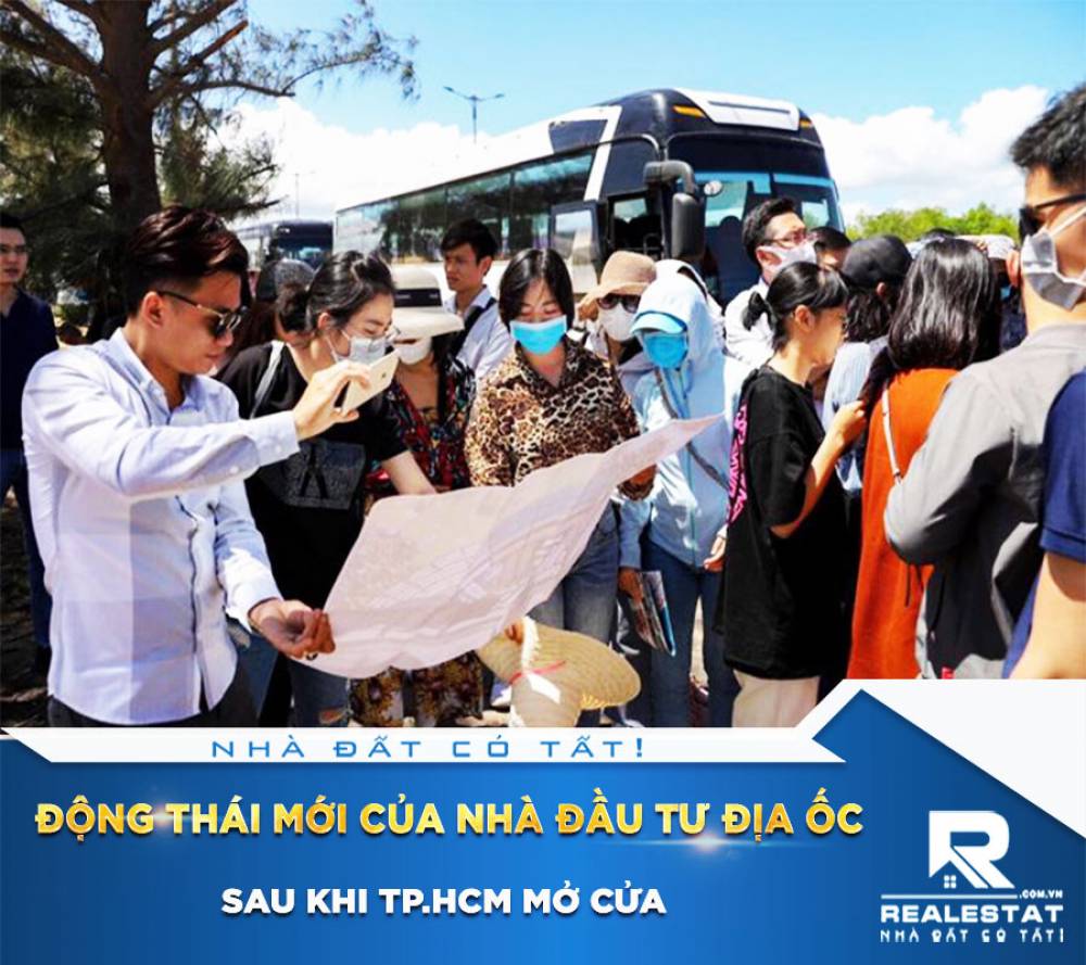 Động thái mới của nhà đầu tư địa ốc sau khi Tp.HCM mở cửa