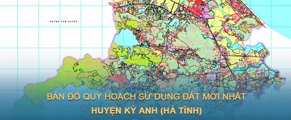 Bản đồ quy hoạch sử dụng đất huyện Kỳ Anh mới nhất