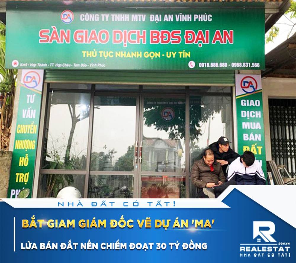 Bắt giam giám đốc vẽ dự án 'ma', lừa bán đất nền chiếm đoạt 30 tỷ đồng