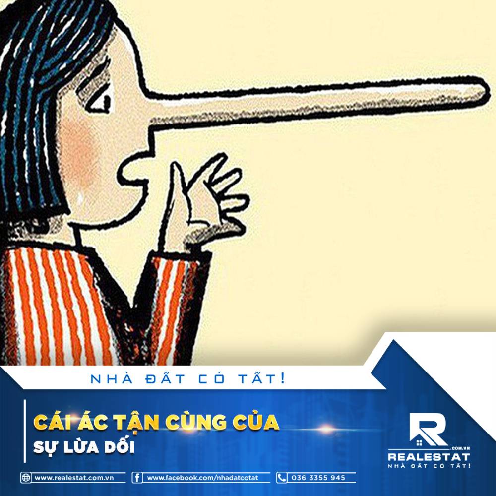 CÁI ÁC TẬN CÙNG CỦA SỰ LỪA DỐI