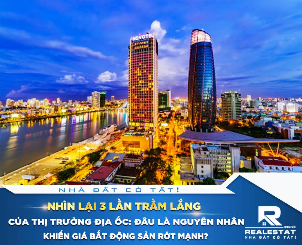 Nhìn lại 3 lần trầm lắng của thị trường địa ốc: Đâu là nguyên nhân khiến giá bất động sản rớt mạnh?