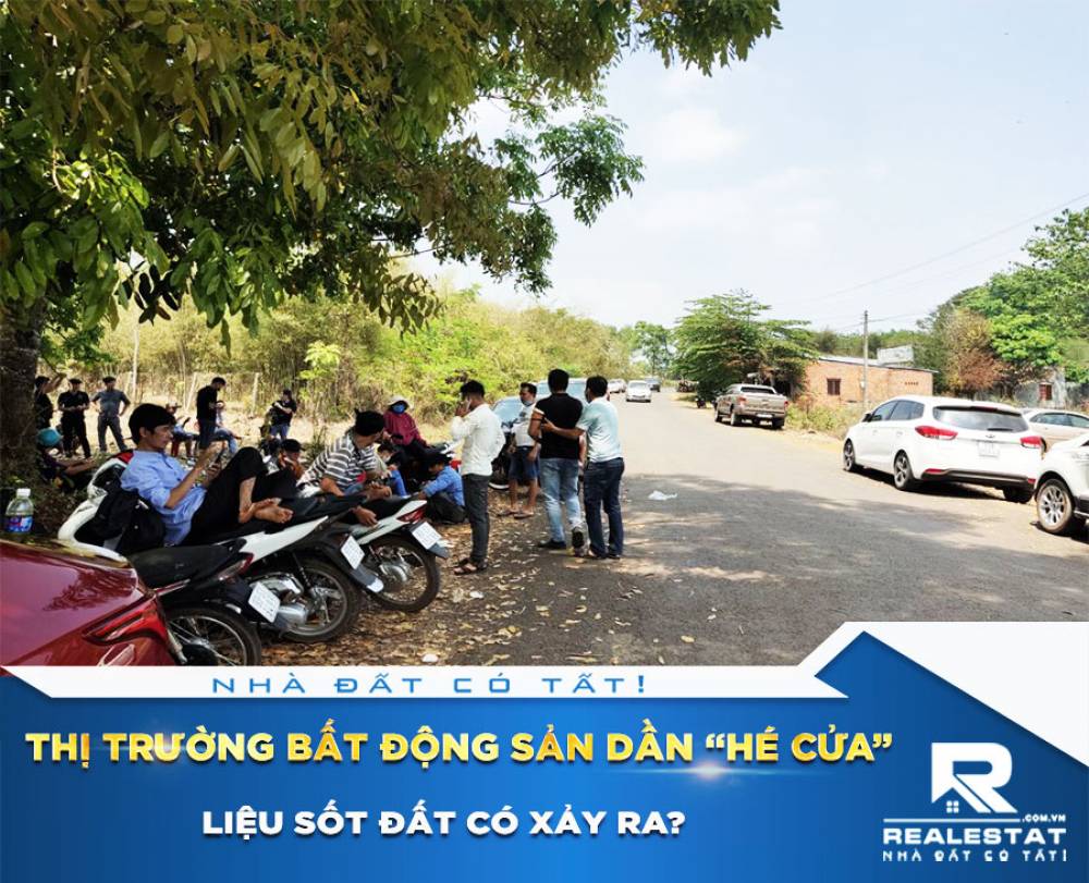 Thị trường bất động sản dần “hé cửa”, liệu sốt đất có xảy ra?