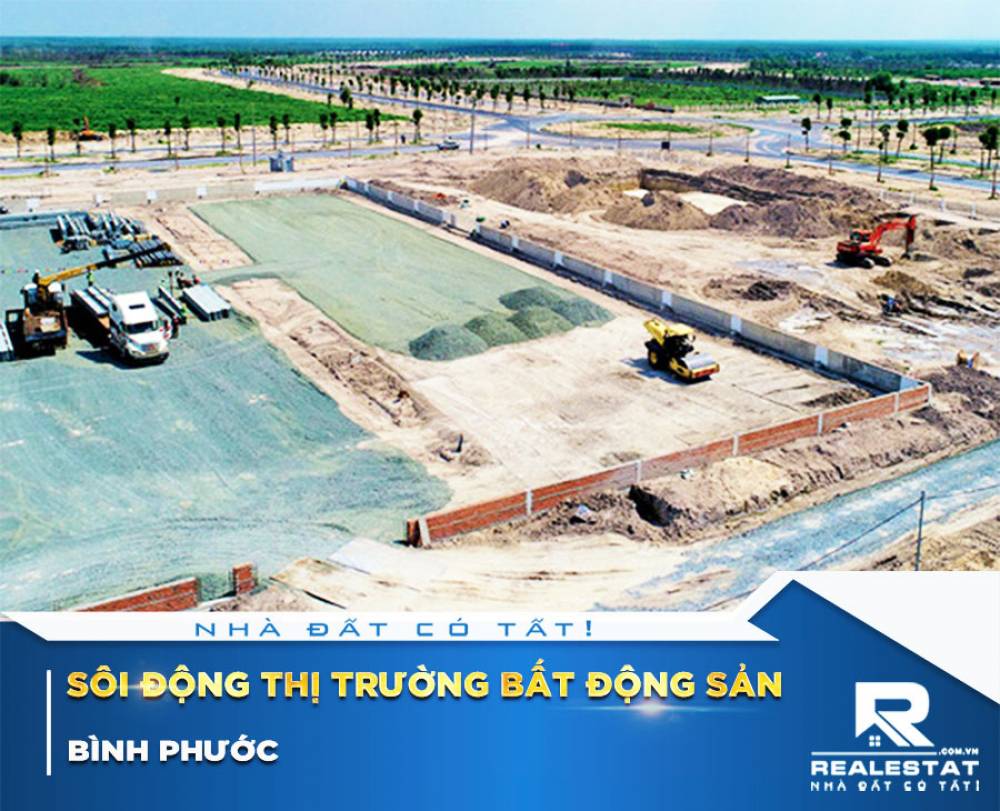 Sôi động thị trường bất động sản Bình Phước