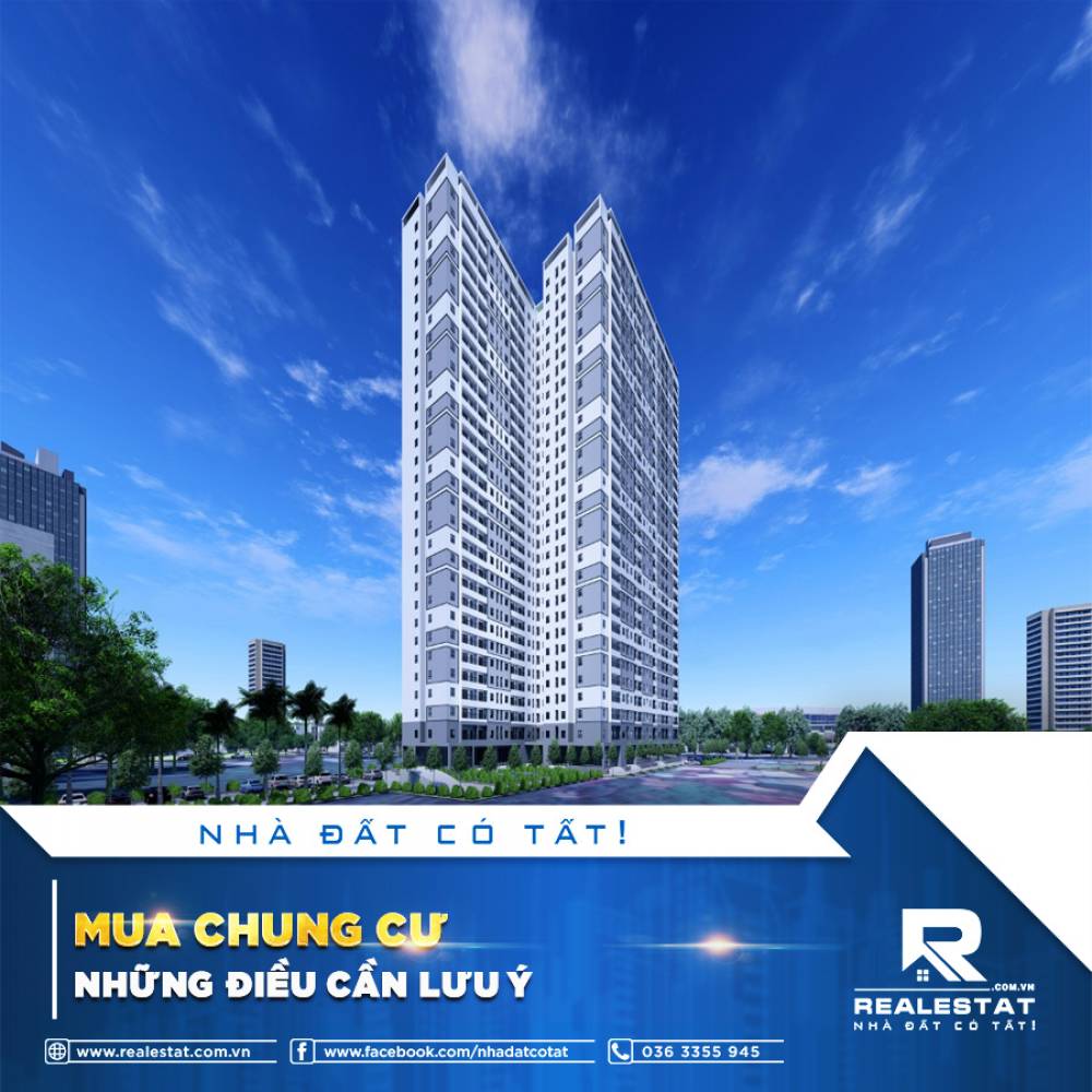 MUA CHUNG CƯ – NHỮNG ĐIỀU CẦN LƯU Ý