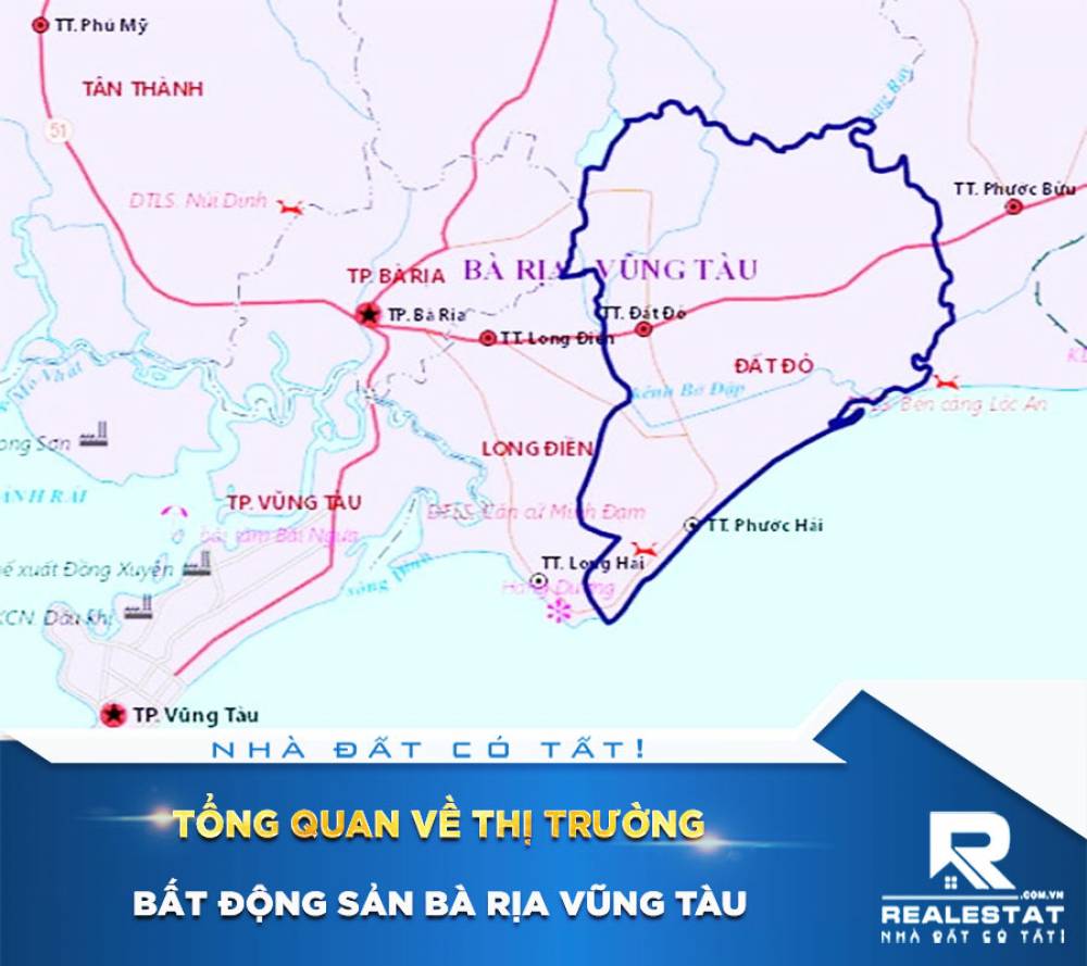 Tổng quan về thị trường bất động sản Bà Rịa Vũng Tàu