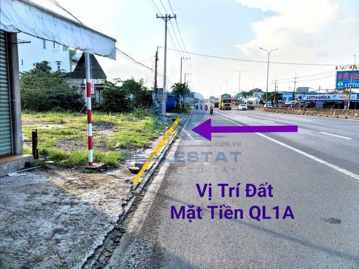 809.9m2 Đất Mặt Tiền Quốc Lộ 51 Thuộc Xã Phước Thái H.Long Thành