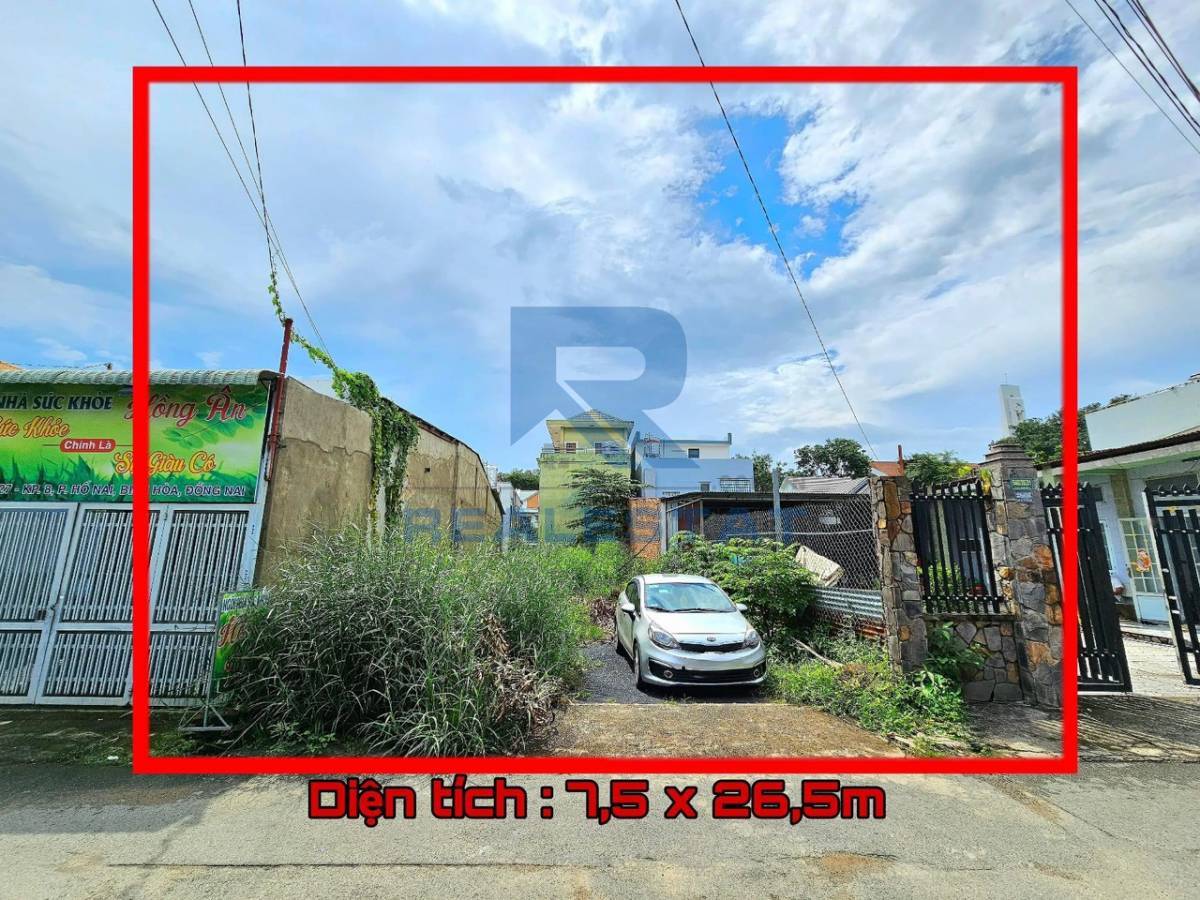 191m2 Đất Gần Nhà Thờ Lộc Lâm P.Hố Nai Cũ - 4.7 Tỷ