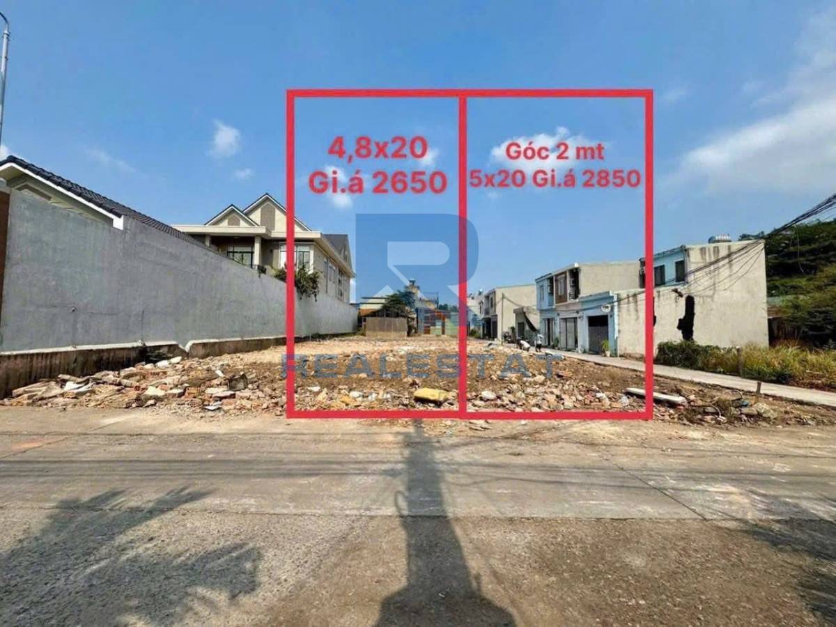 97m2 Đất Gần Nhà Thờ Bắc Hải P.Hố Nai Cũ - 2.65 Tỷ