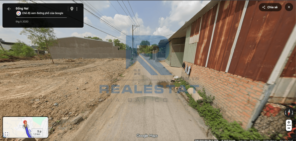 102m2 Đất Cách Trạm Xăng Dầu 999 Hố Nai 3 Trảng Bom 1,2 Km - Giá 1.7 Tỷ