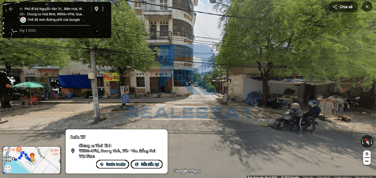 49m2 Căn Hộ Chung Cư Lầu 4 P.Hòa Bình - Giá 800 Triệu
