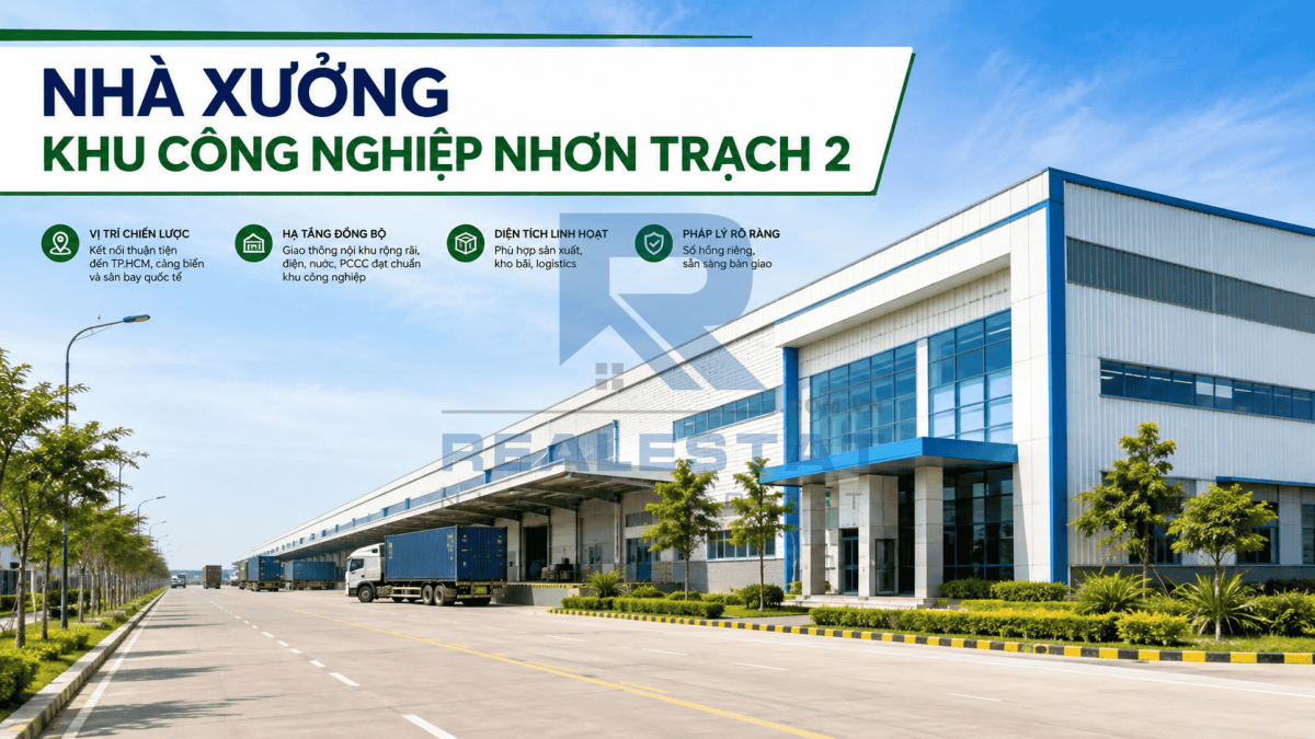 15.000m2 Nhà Xưởng Kcn Nhơn Trạch 2 Hiệp Phước - 80 Tỷ